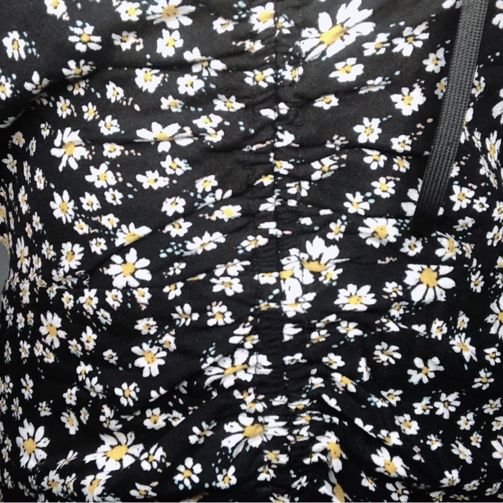 AFRM Black and White Floral Maxi Dress - Picture 4 of 4